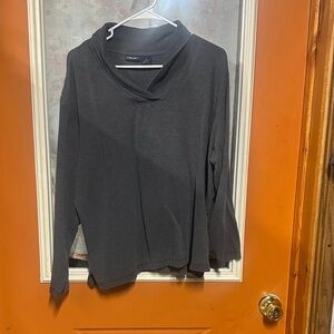 Cherokee Dark Gray Cotton Top